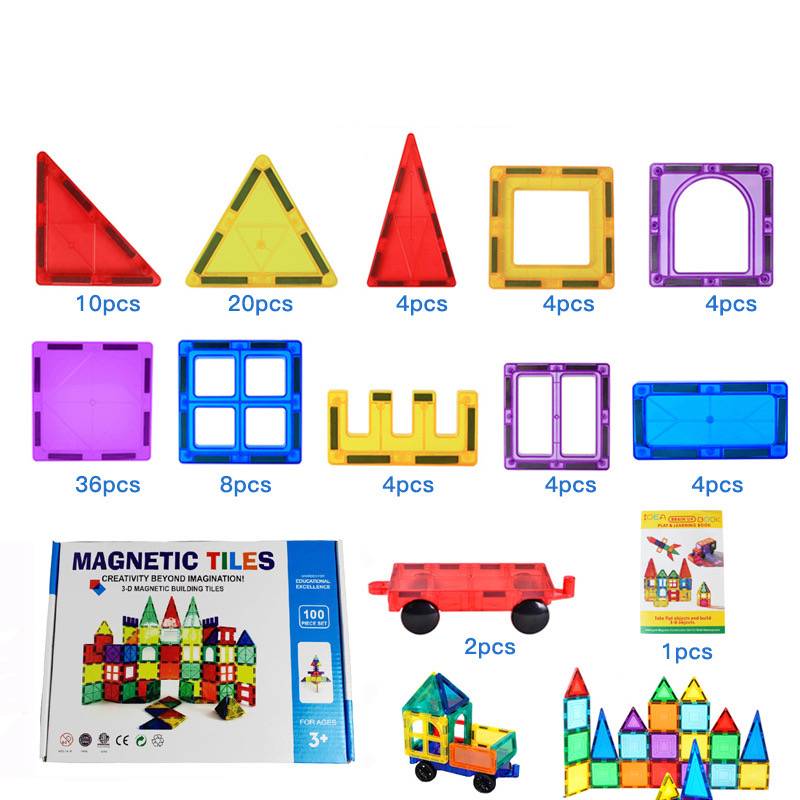 Magnetic Tiles Set