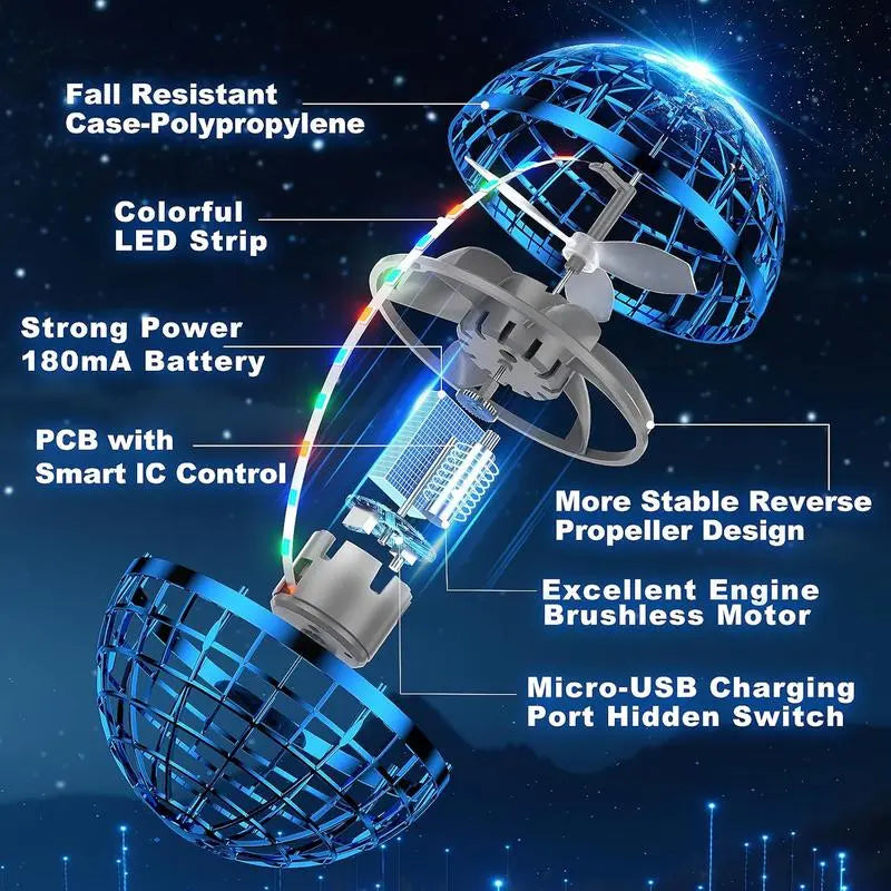 AI Flying Orb Ball Toys