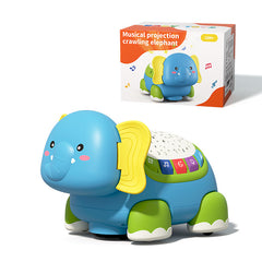 Musical-projectioncrawling-elephant