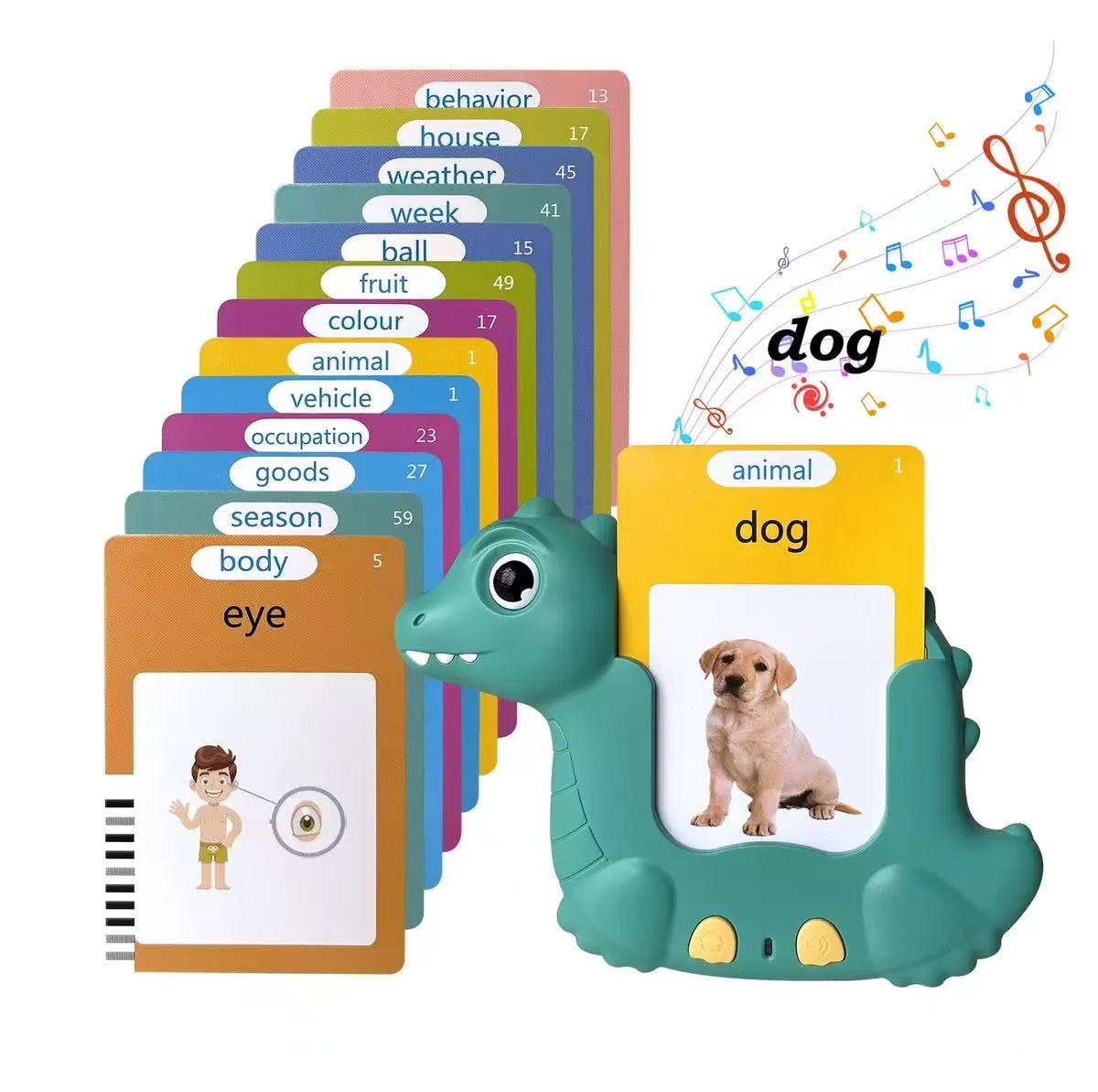 Dinosaur card learning Toy