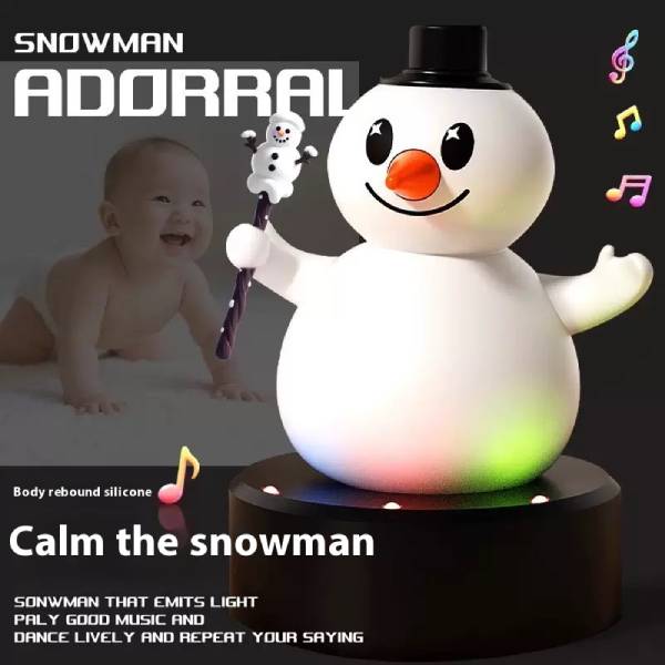 Singing-Dancing-And-Talking-Baby-Snowman-Toy