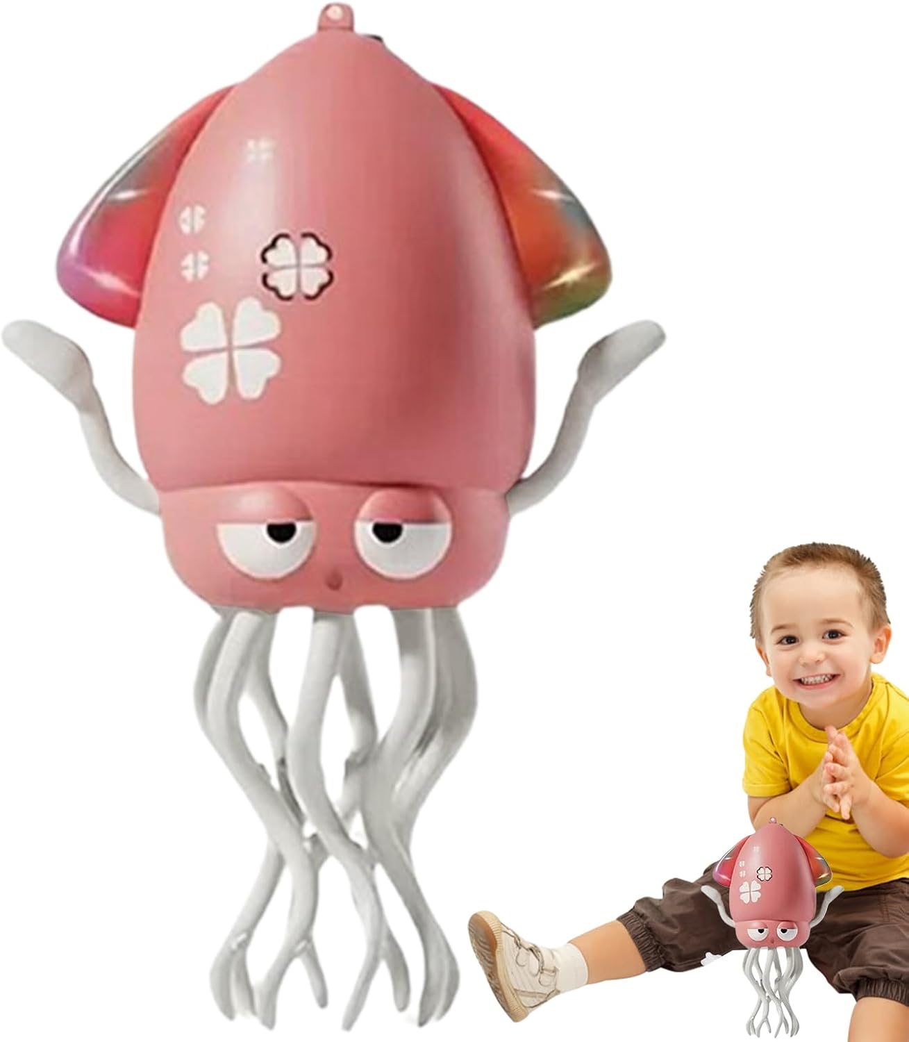 Electric Crawling Octopus Toy with Music