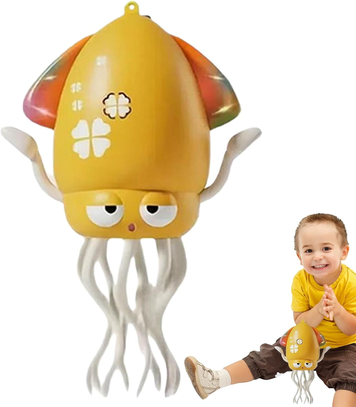 Electric Crawling Octopus Toy with Music
