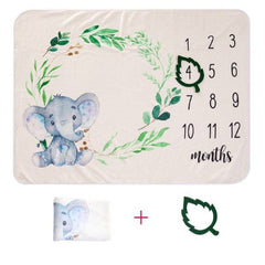 Baby-Milestone-Month-Digital-Photo-Blanket