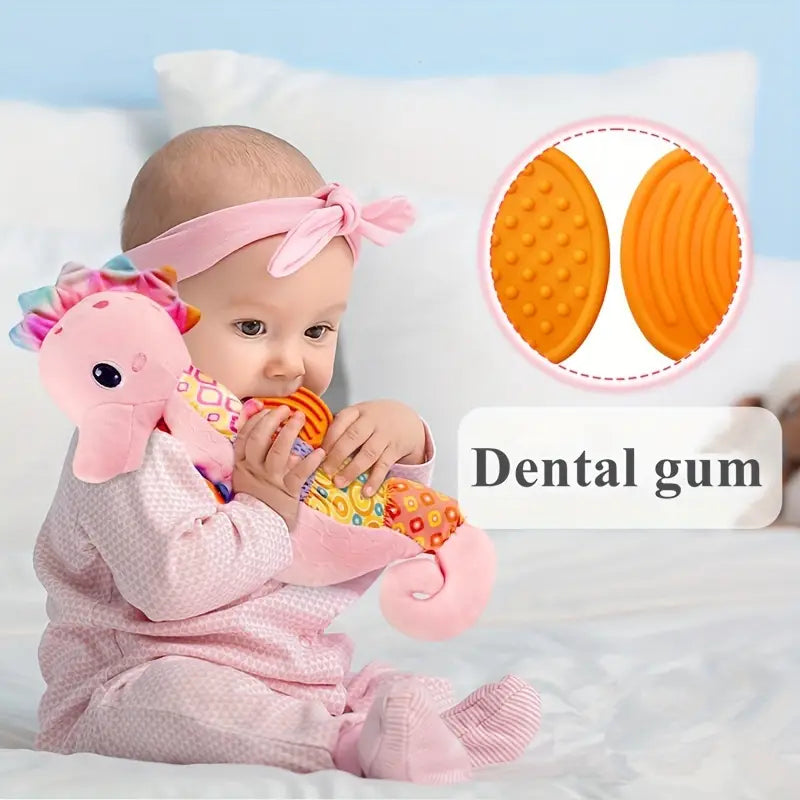 Baby Seahorse Musical Rattles Toys