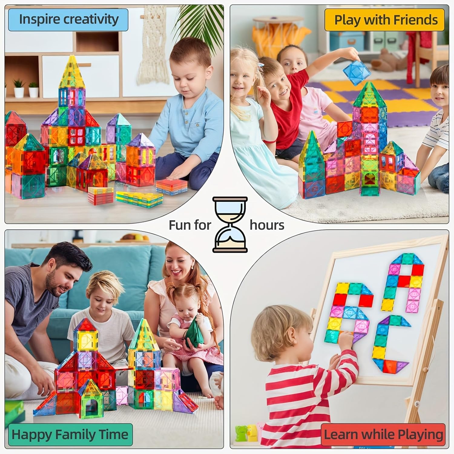 Magnetic Tiles Set