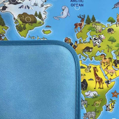 English-Audio-Point-Reading-Animal-World Map