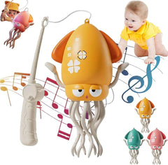 Electric Crawling Octopus Toy with Music
